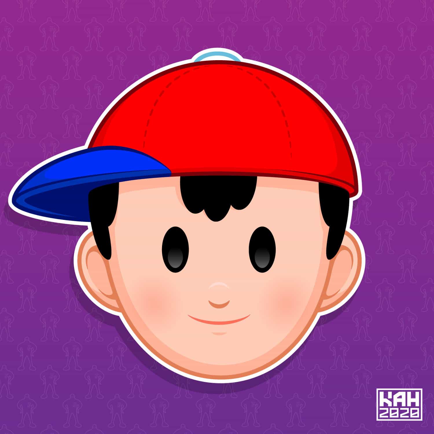 Ness Ninten Sticker for iOS & Android