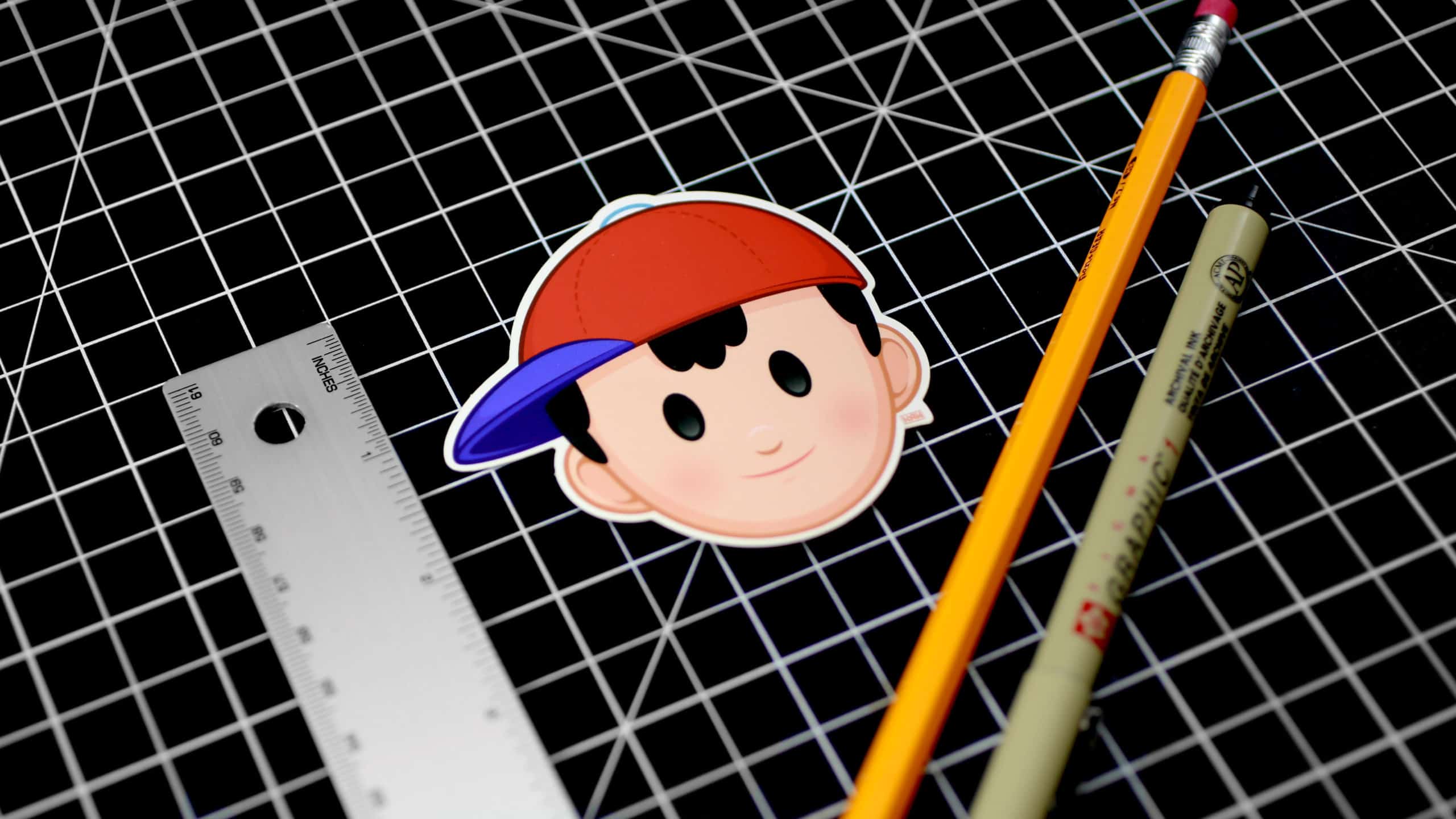 Ness Ninten Sticker for iOS & Android